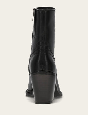 Sedona Short Inside Zip - Black - Back