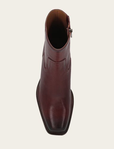 Sedona Short Inside Zip - Bordeaux - Top Down