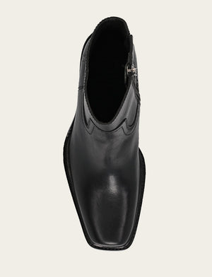 Sedona Short Inside Zip - Black - Top Down