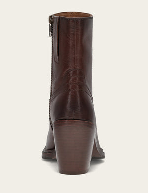 Sedona Short Inside Zip - Espresso - Back