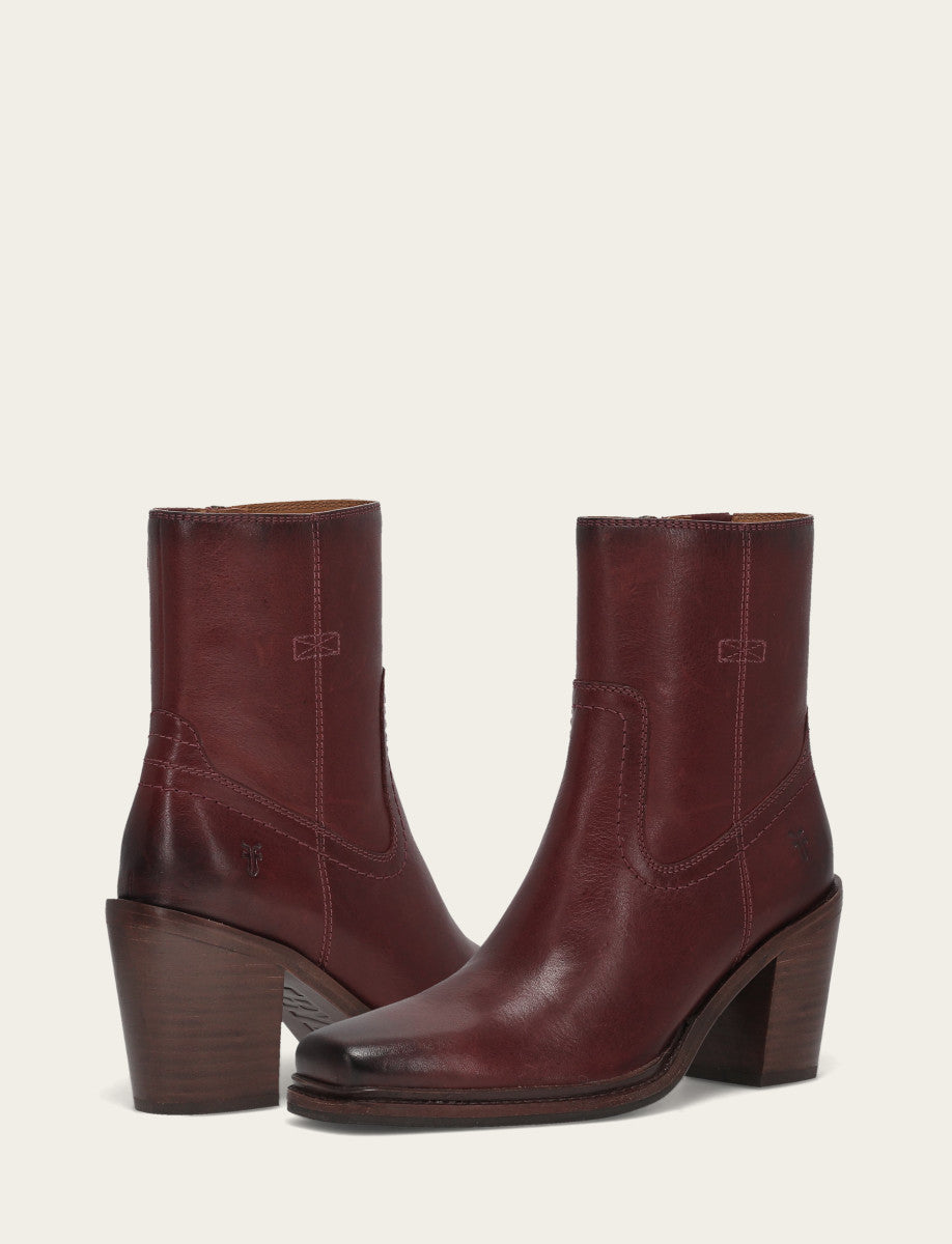 Sedona Short Inside Zip - Bordeaux - Pair