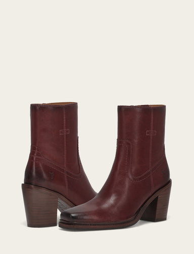 Sedona Short Inside Zip - Bordeaux - Pair
