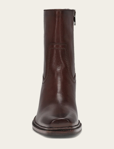 Sedona Short Inside Zip - Espresso - Front