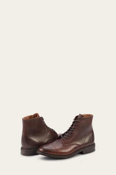 Frye men's seth cap toe lace up fashion boot 2025
