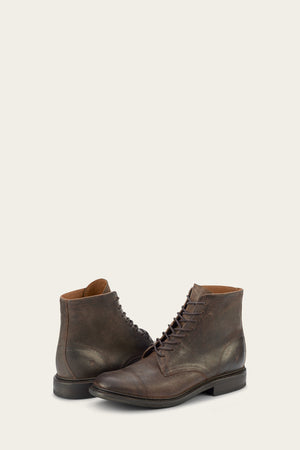 Seth Cap Toe Lace Up - Graphite - Pair