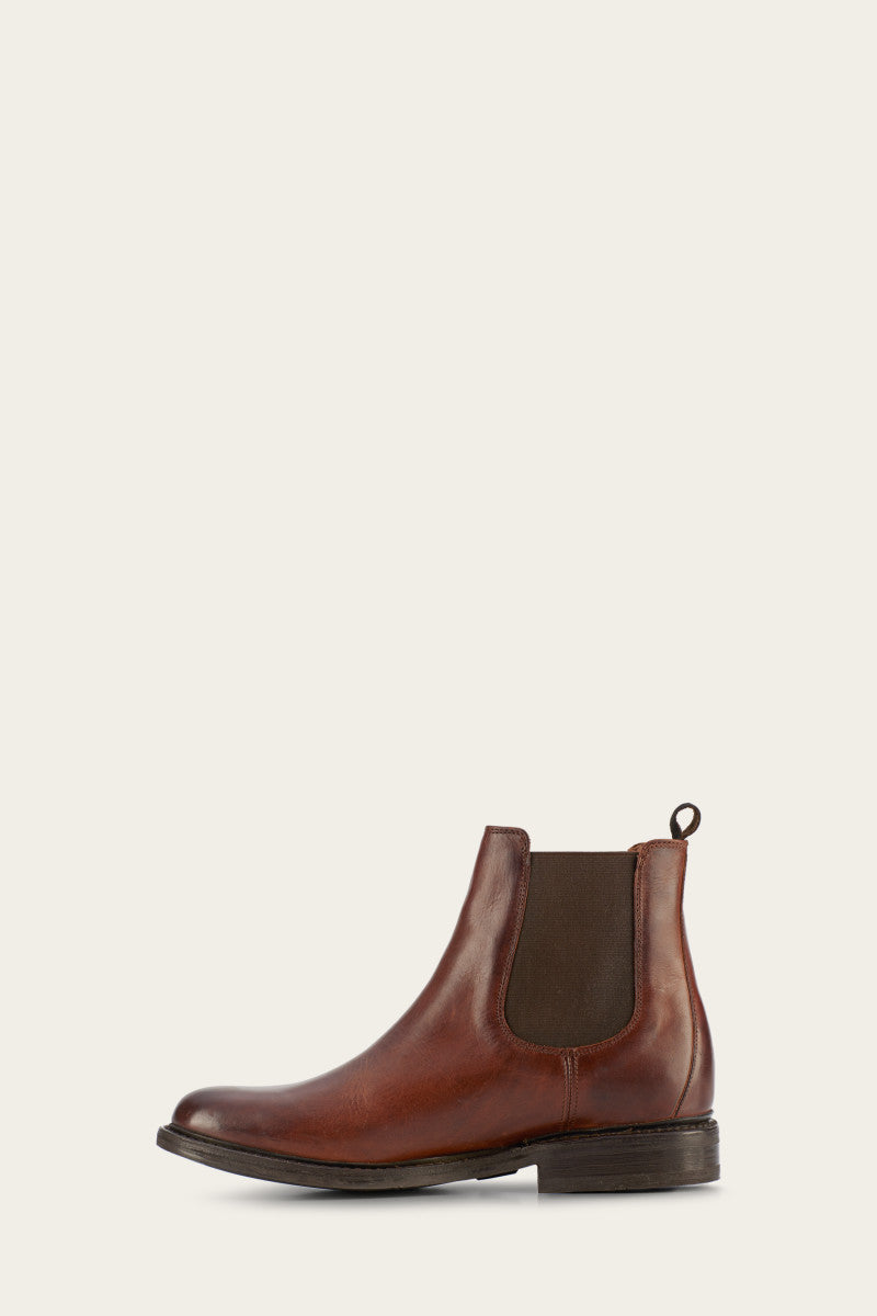Frye seth cap toe leather boots clearance