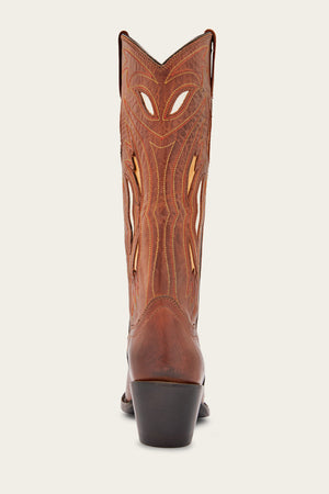 Shelby Deco Stitch - Caramel - Back