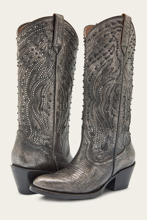 Shelby Studded - Dark Pewter - Pair