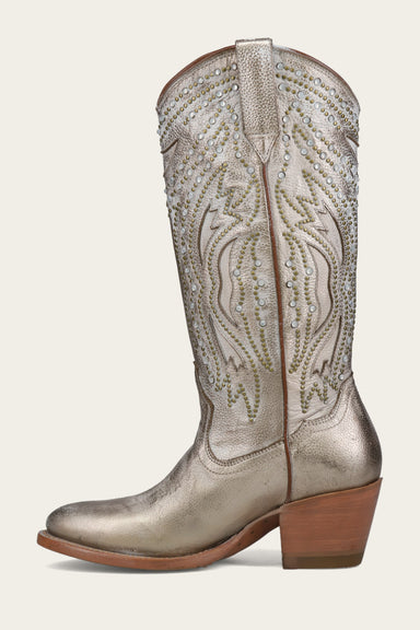 Shelby Studded - Light Gold - Inside