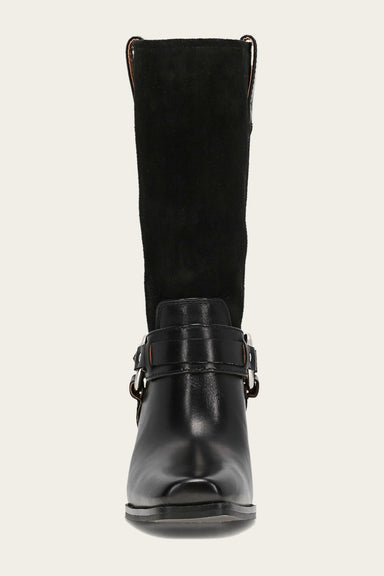Shiloh Harness Belted - Black - Front