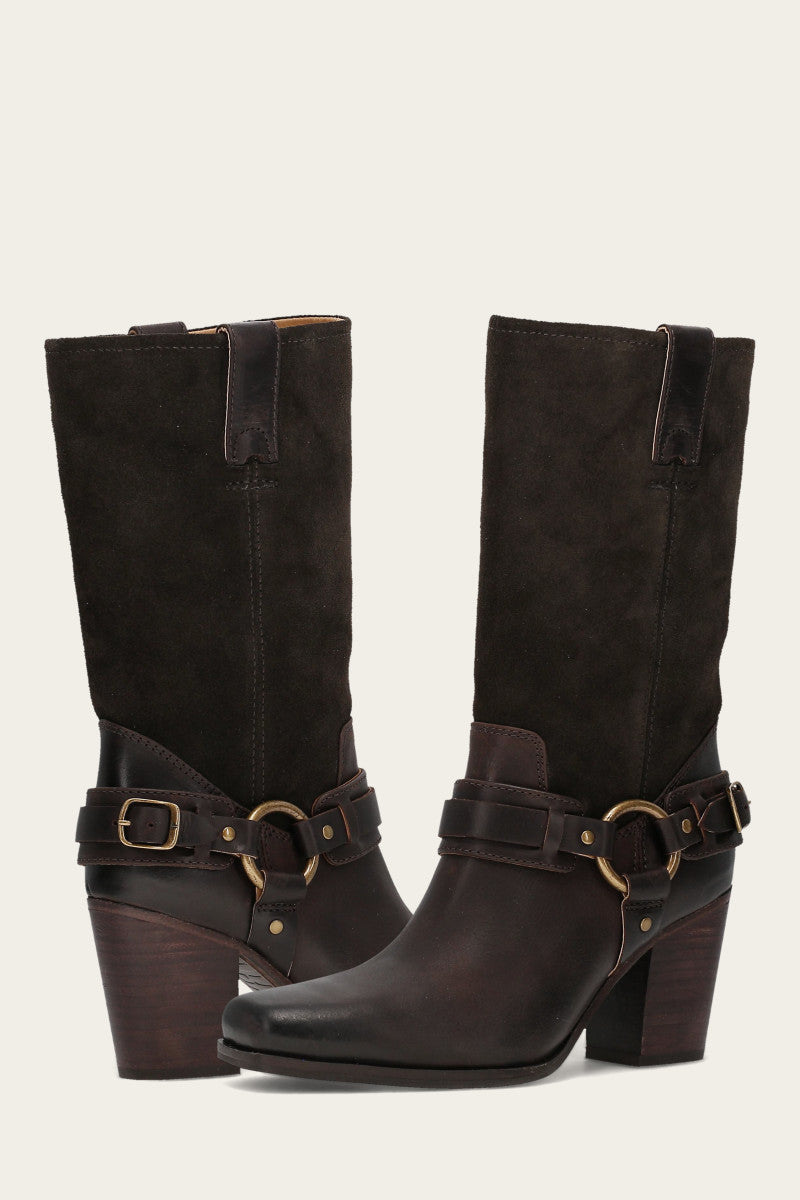 Shiloh Harness Belted - Dark Brown - Pair