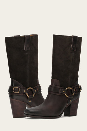 Shiloh Harness Belted - Dark Brown - Pair