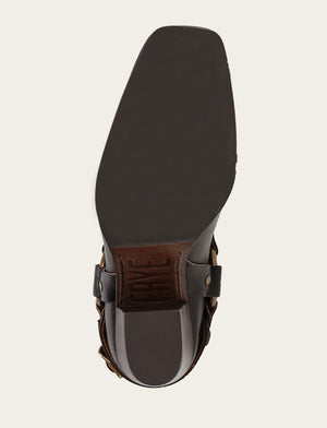 Shiloh Harness Belted - Dark Brown - Sole