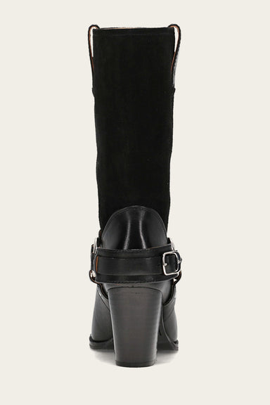 Shiloh Harness Belted - Black - Back