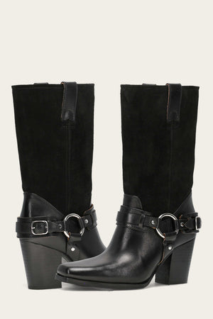 Shiloh Harness Belted - Black - Pair