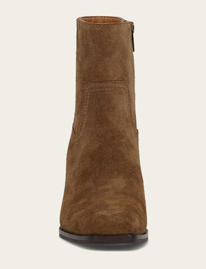 Shiloh Zip Bootie - Barley - Front