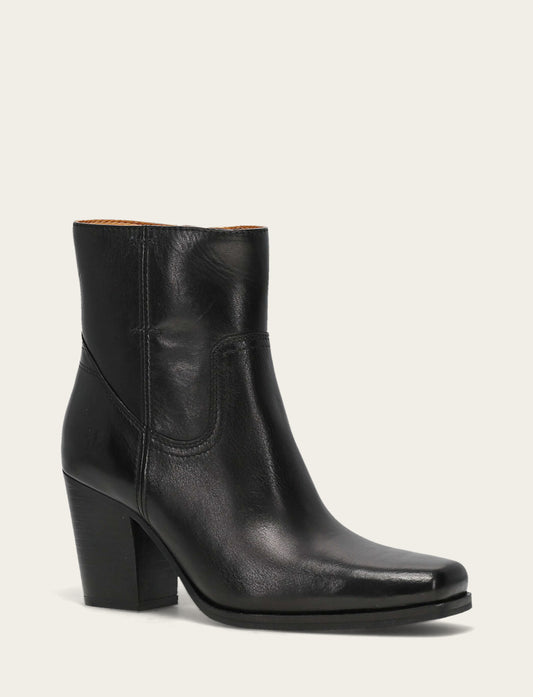 Shiloh Zip Bootie - Black - Hero