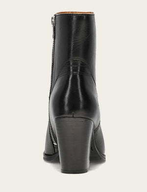 Shiloh Zip Bootie - Black - Back