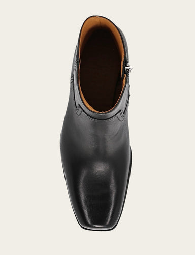 Shiloh Zip Bootie - Black - Top Down