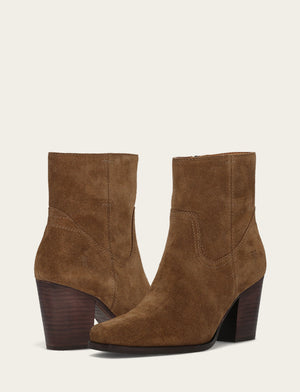 Shiloh Zip Bootie - Barley - Pair