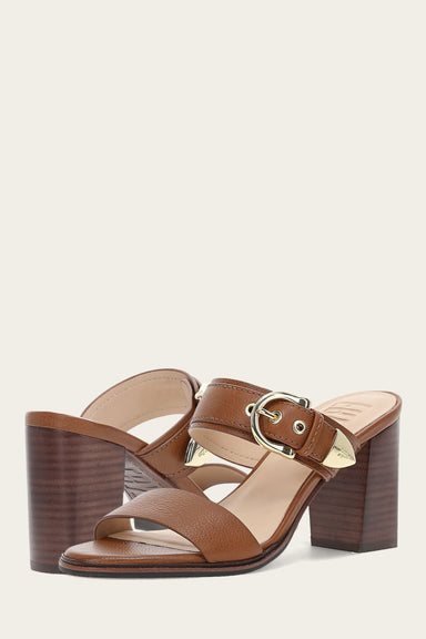 Stella Buckle Slide - Dark Latte - Pair
