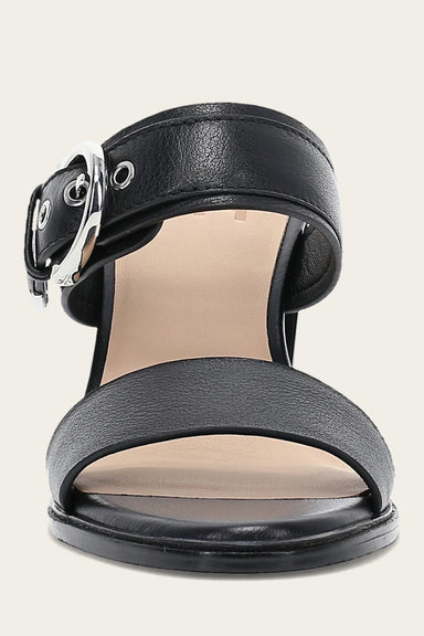 Stella Buckle Slide - Black - Front