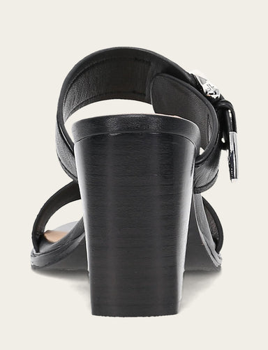 Stella Buckle Slide - Black - Back