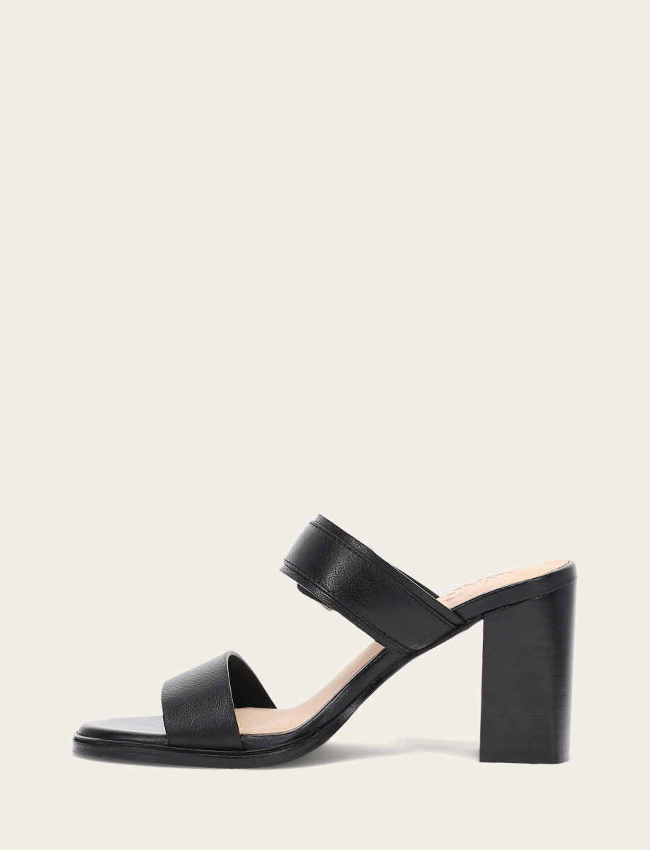 Stella Buckle Slide - Black - Inside