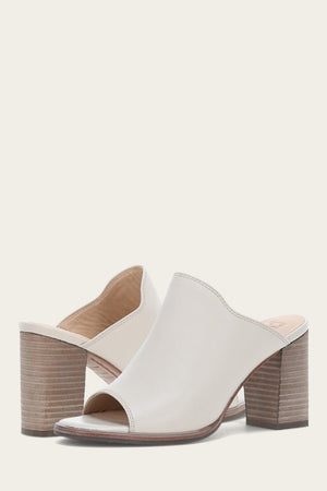 Stella Mule - Ivory - Pair