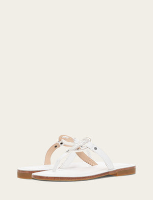 Taylor Logo Sandal - White - Pair
