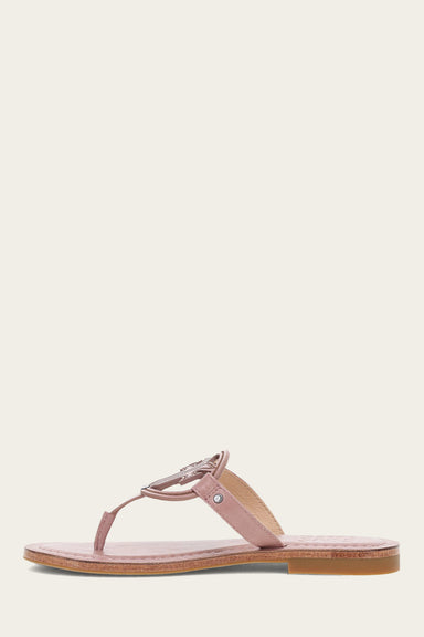 Taylor Logo Sandal - Woodrose - Inside