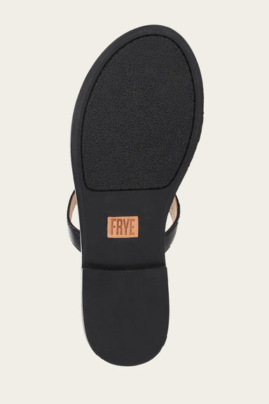 Taylor Logo Sandal - Black - Sole