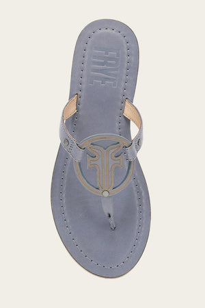 Taylor Logo Sandal - Azul - Top Down