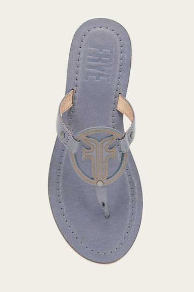 Taylor Logo Sandal - Azul - Top Down
