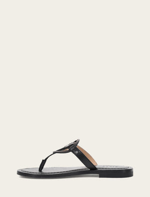 Taylor Logo Sandal - Black - Inside