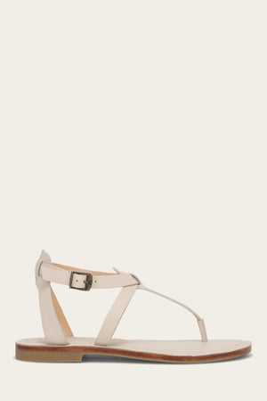 Taylor Sandal - Ivory - Outside