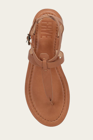 Taylor Sandal - Tan - Top Down