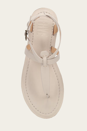 Taylor Sandal - Ivory - Top Down