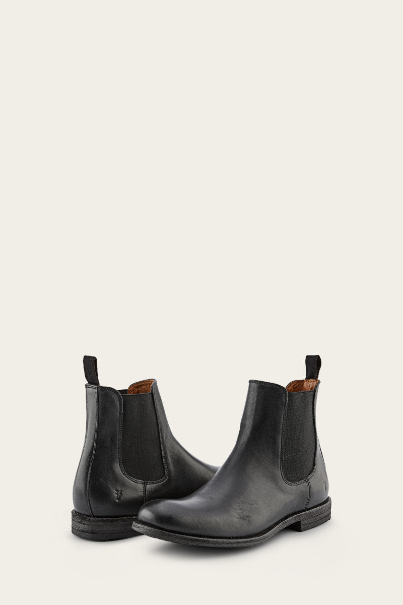 frye moto chelsea boot