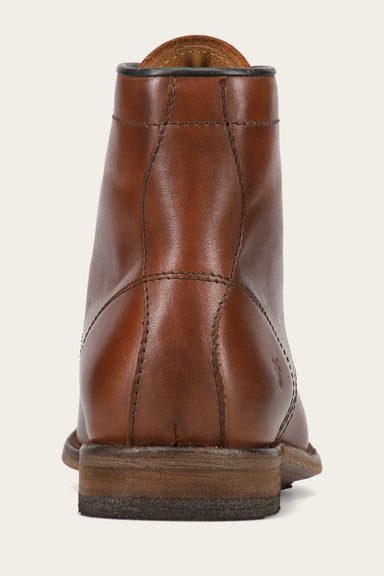 Frye chris lace up cognac online