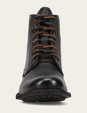 Tyler Flex Lace Up - Black - Front