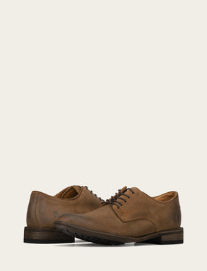 Tyler Flex Oxford - Bark - Pair