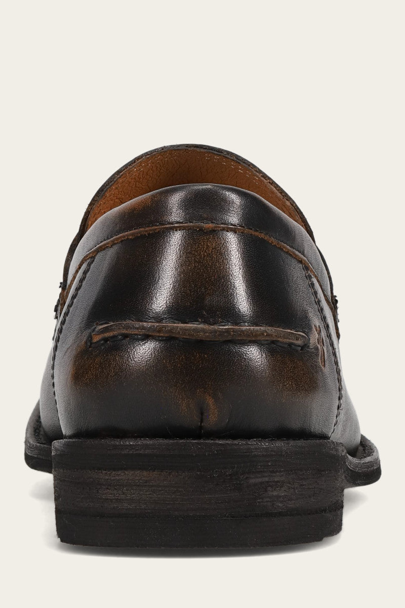 Tyler Flex Penny - Brown Brush-Off - Back