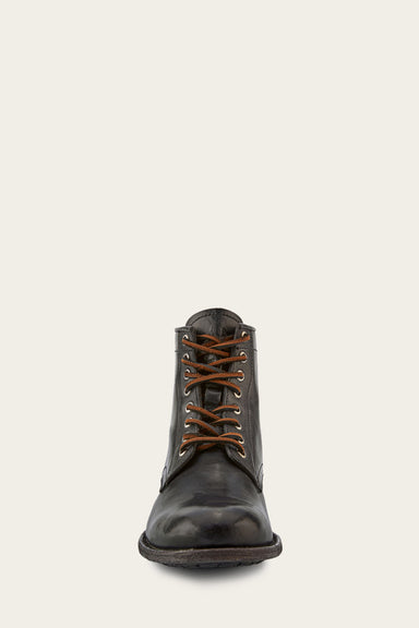 Tyler Lace Up - Black - Front