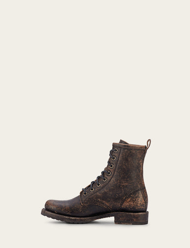 Veronica Combat - Antiqued Black - Inside