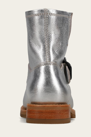 Veronica Flex Bootie - Silver - Back
