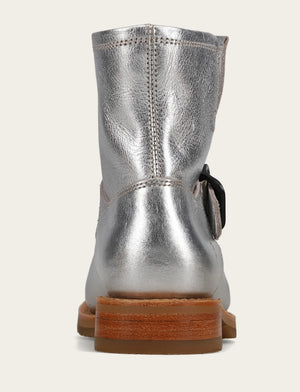 Veronica Flex Bootie - Silver - Back