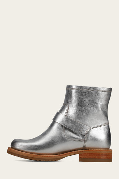 Veronica Flex Bootie - Silver - Inside