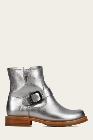 Veronica Flex Bootie - Silver - Outside