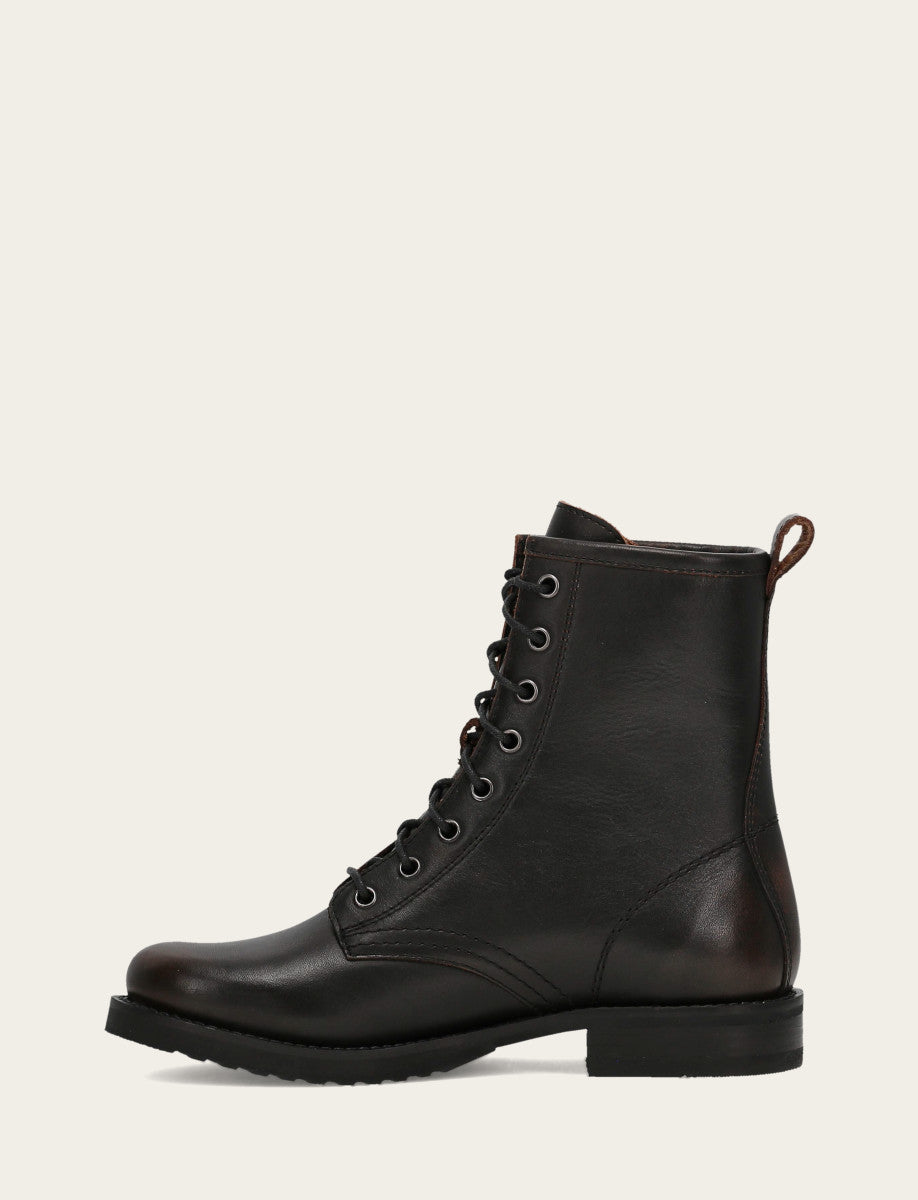 Veronica Flex Combat - Antique Brown - Inside